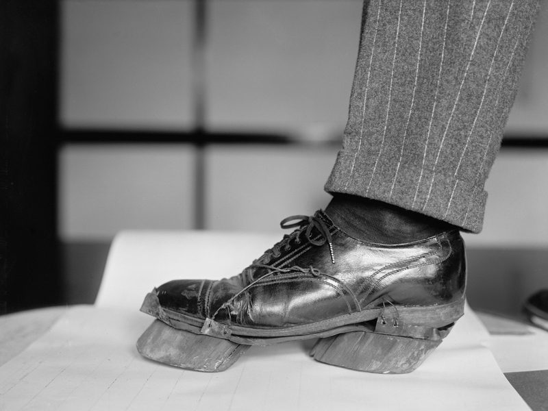 These Cow Soles From the Prohibition Era | Alamy Stock Photo by Glasshouse Images /Circa Images