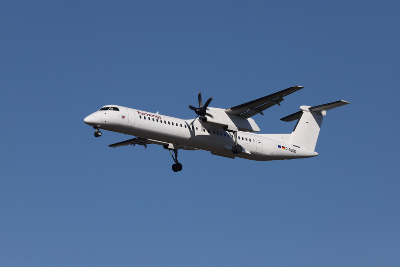 The De Havilland Canada DHC-8 “Dash 8” | Getty Images Photo by Nicolas Economou/NurPhoto