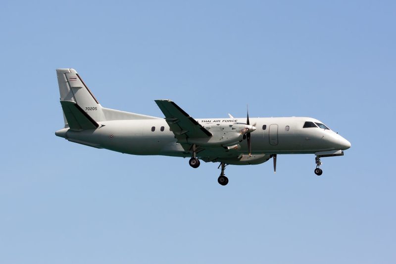 The Saab 340 | Getty Images Photo by Fabrizio Gandolfo