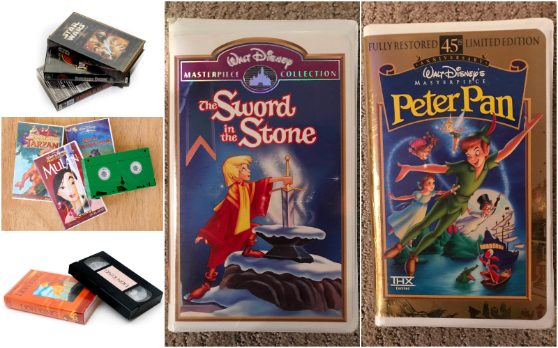 An Original Copy of This VHS Might Make You a Small Fortune | Mialcas/Shutterstock & Brenda Rocha - Blossom/Shutterstock & Alamy Stock Photo by Helene Rogers/Art Directors & TRIP & Imgur.com/SprayTanCo