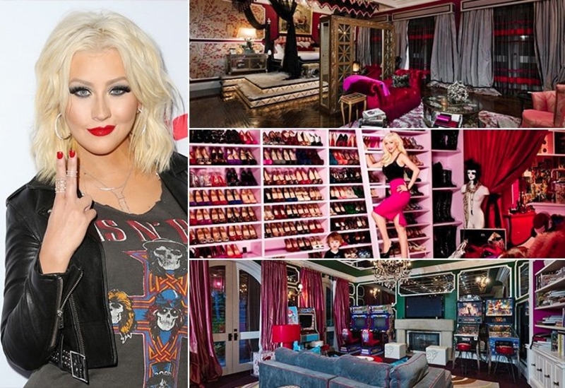 Christina Aguilera- $13.5 million, LA | 