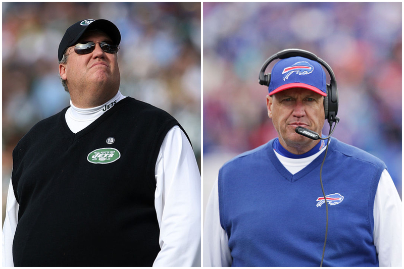 Rex Ryan - 105 Pounds | Getty Images Photo by Donald Miralle & Brett Carlsen