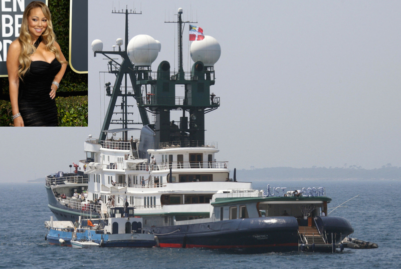 Mariah Carey’s Monster Boat: Capri | Getty Images Photo by VALERY HACHE/AFP & Frederick M. Brown 