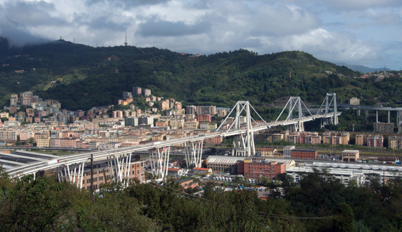 Morandi Bridge Then | Getty Images Photo By giovannicaito