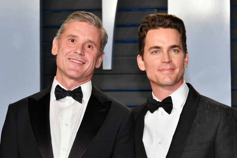 Simon Halls & Matt Bomer | Getty Images Photo by Dia Dipasupil