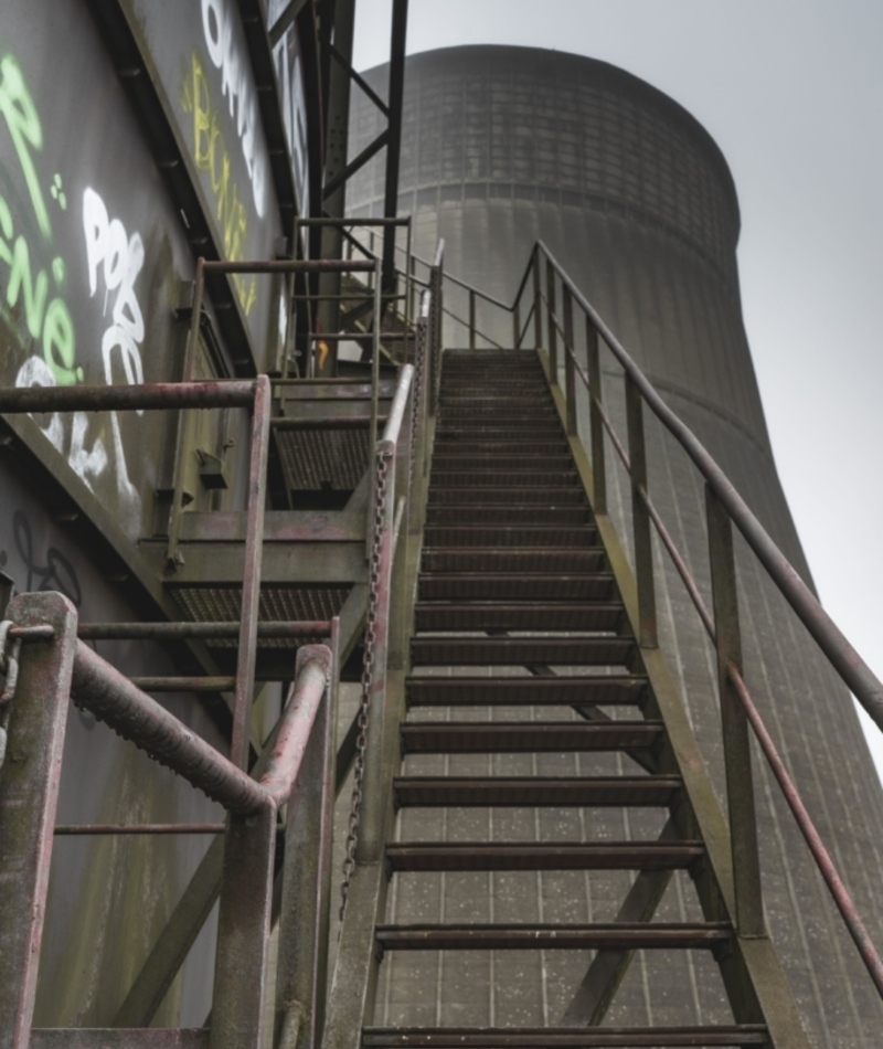 Old Power Station in Belgium | Alamy Stock Photo by Sonny Vermeer