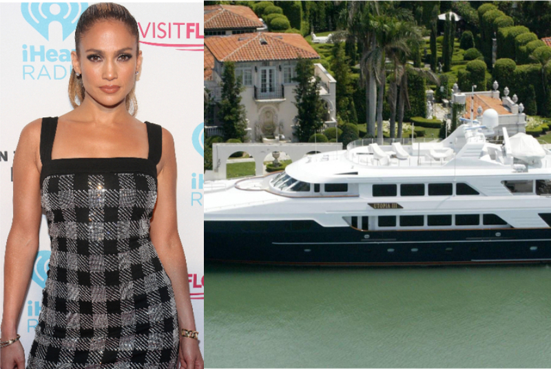 Jennifer Lopez – Utopia III, Estimated $10.5 Million | Getty Images Photo by John Parra & Alamy Stock Photo by GTCRFOTO / tag