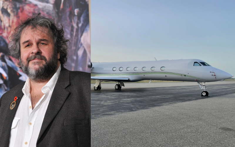 Peter Jackson – Gulfstream G550, Estimated $68 Million | Shutterstock