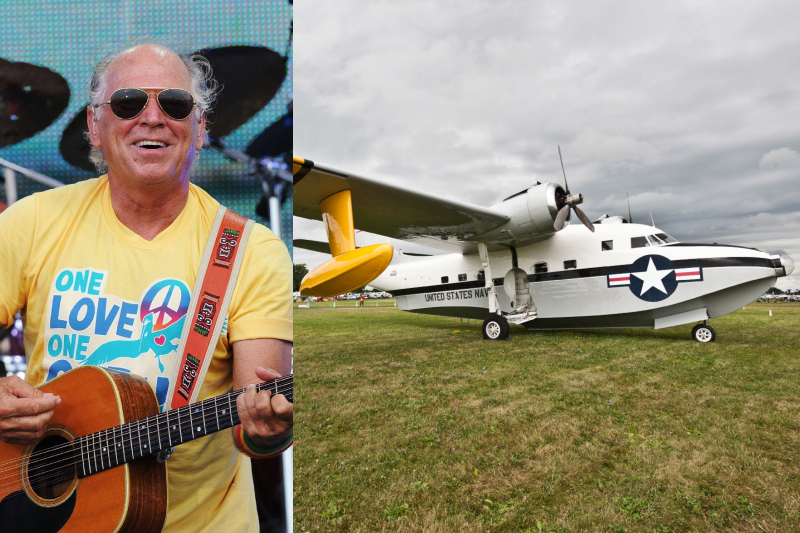 Jimmy Buffett – Grumman HU-16 Albatross, Estimated $62K | Getty Images Photo by Rick Diamond/CMT & Education Images/Universal Images Group