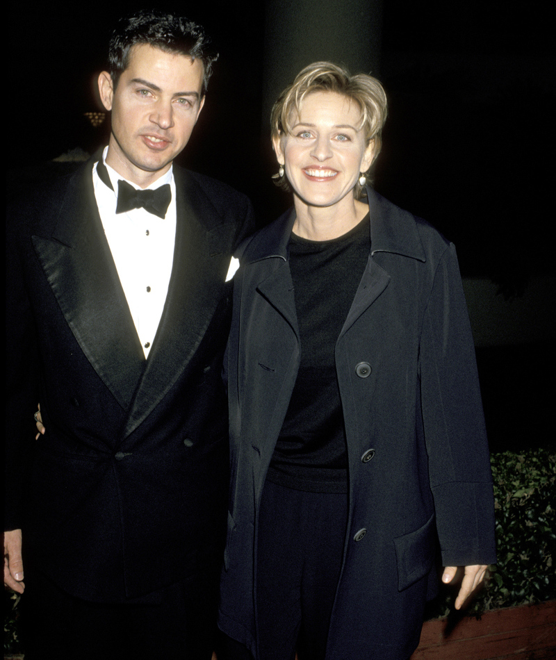 Ellen DeGeneres and Her Brother Vance | Getty Images Photo by Ron Galella