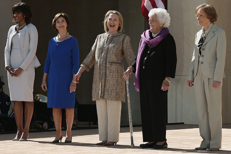 Former First Lady — $20,000 | Getty Images Photo by Alex Wong