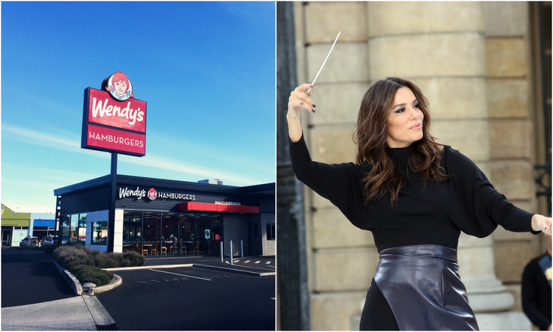 Eva Longoria: Wendy's | Shutterstock & Getty Images Photo by Bertrand Rindoff Petroff