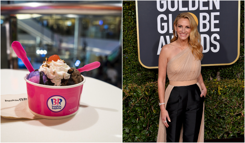 Julia Roberts: Baskin Robbins | Shutterstock