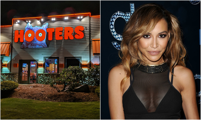 Naya Rivera: Hooters | Shutterstock & Getty Images Photo by Jason LaVeris/FilmMagic