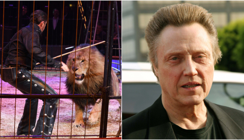 Christopher Walken: Lion Tamer | Shutterstock & Alamy Stock Photo