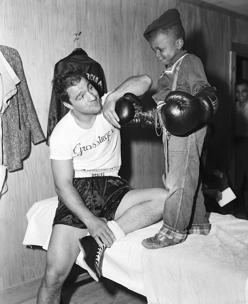 Rocky Marciano Knock Out Champ | Getty Images Photo by Stanley Weston