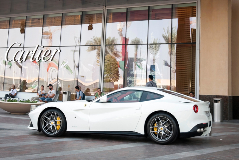 This Champ Has a Beautiful Ferrari of His Own | Alamy Stock Photo