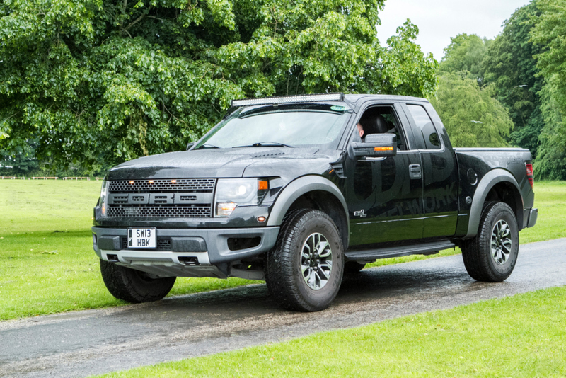 This Famous Driver Enjoys the Pickup of the Everyman | Alamy Stock Photo