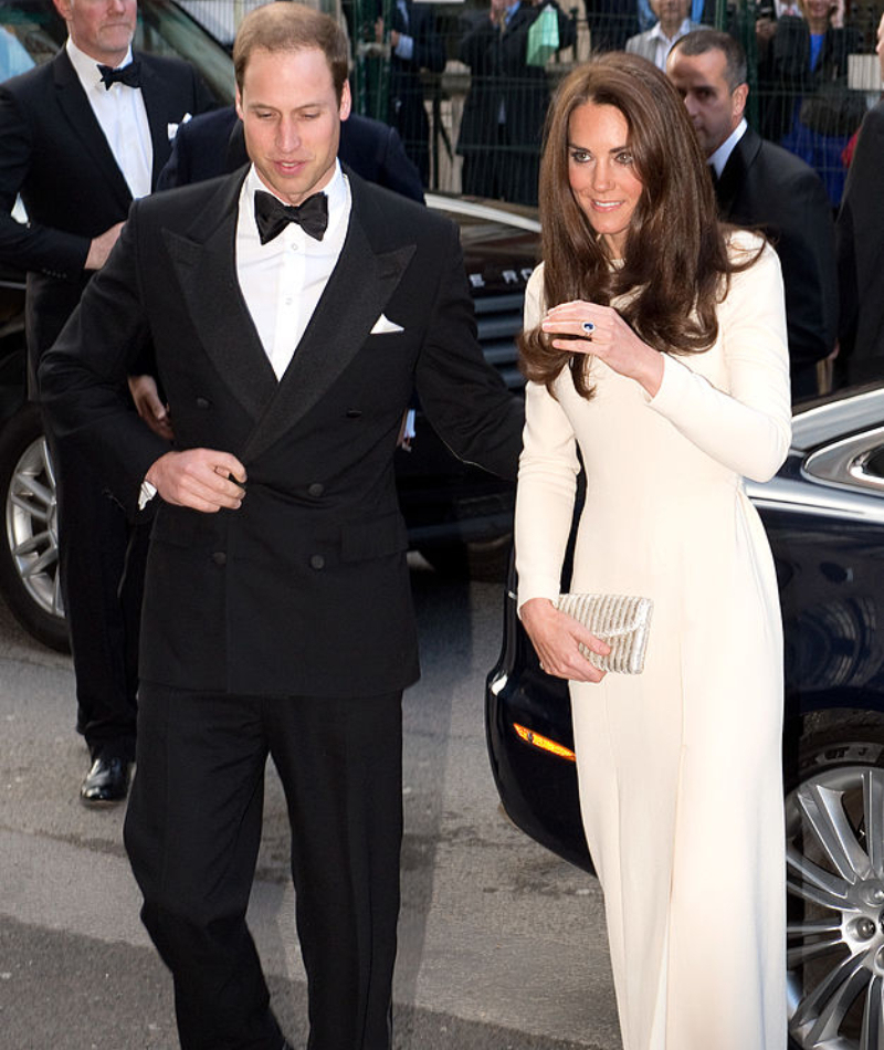 Ivory Roland Mouret Dress - May 2012 | Getty Images Photo by Samir Hussein/WireImage