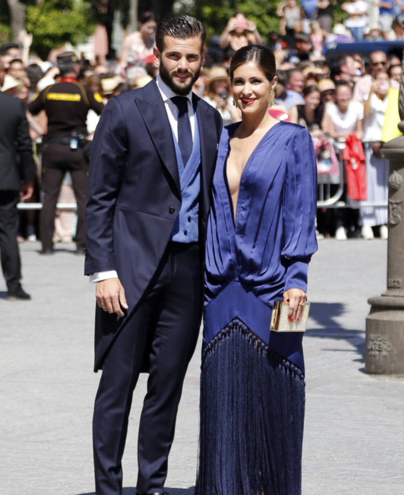 Sergio Ramos and Pilar Rubio Fernández (Reporter) | Getty Images Photo by Europa Press Entertainment