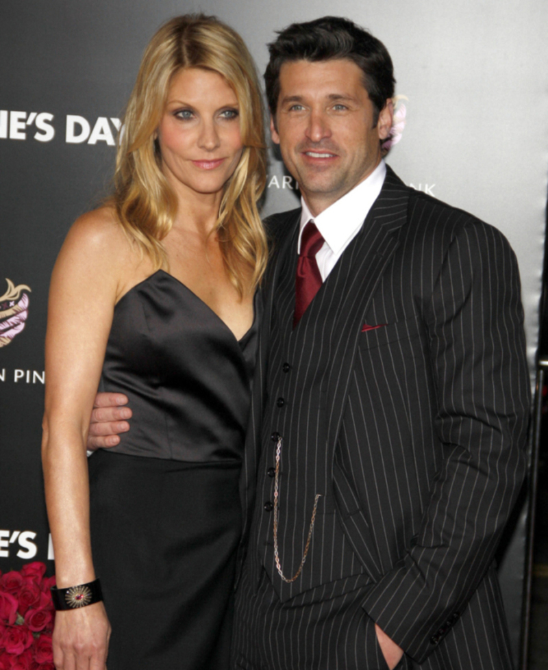 Patrick Dempsey and Jillian Fink (Hairstylist and Makeup Artist) | Tinseltown/Shutterstock