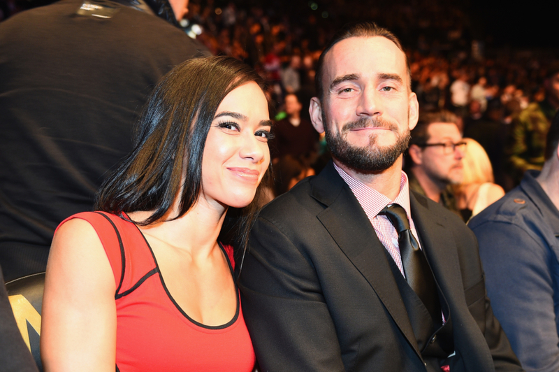 CM Punk & AJ Lee | Getty Images Photo by Jeff Bottari/Zuffa LLC