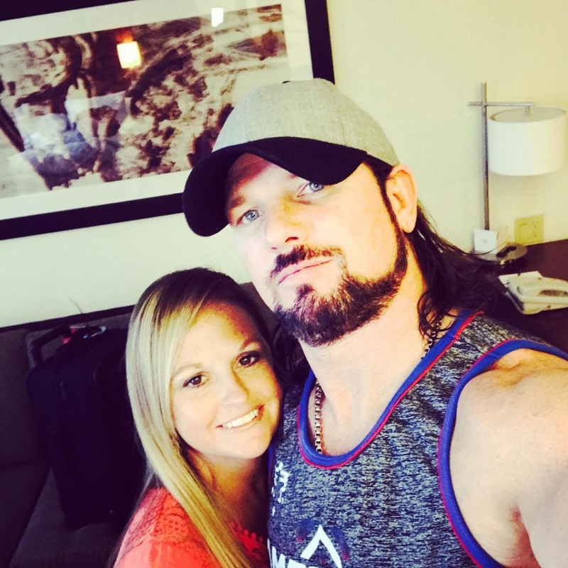 AJ Styles & Wendy Jones | Instagram/@ajstylesp1