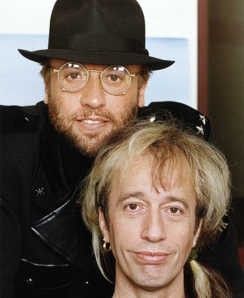 Robin and Maurice Gibb | Alamy Stock Photo