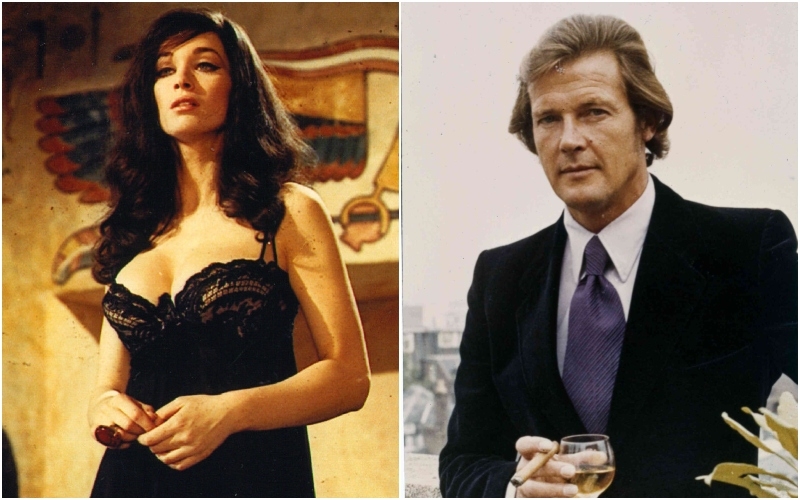 Roger Moore and Valerie Leon | MovieStillsDB