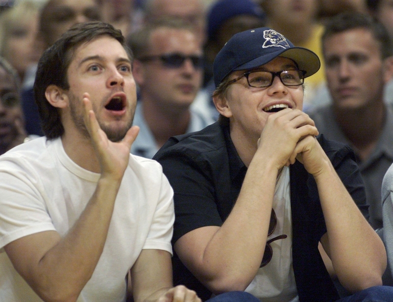 Leonardo DiCaprio and Tobey Maguire | Alamy Stock Photo