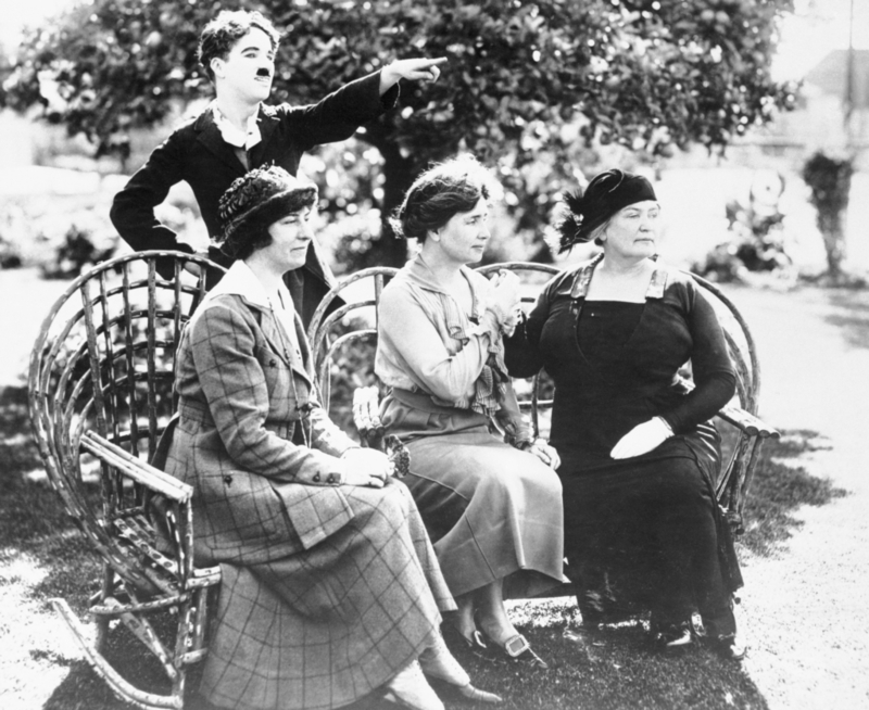 Helen Keller & Charlie Chaplin | Getty Images Photo by Bettmann