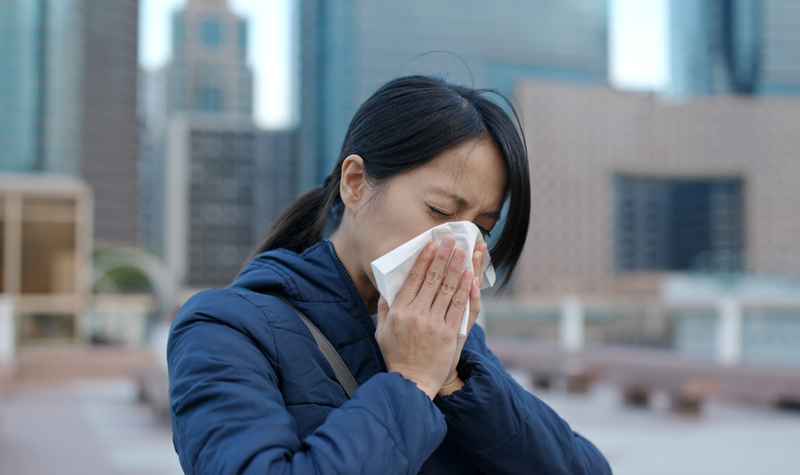 Blowing Your Nose in Public | Shutterstock