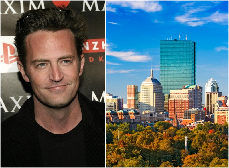 Matthew Perry - Massachusetts | Getty Images Photo by J. Merritt/FilmMagic & Shutterstock