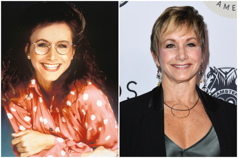 Gabrielle Carteris – Beverly Hills 90120 | Alamy Stock Photo by LANDMARK MEDIA & Getty Images Photo by Jon Kopaloff