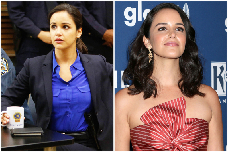 Melissa Fumero – Brooklyn Nine-Nine | Alamy Stock Photo by 20thCentFox/Courtesy Everett Collection & Shutterstock