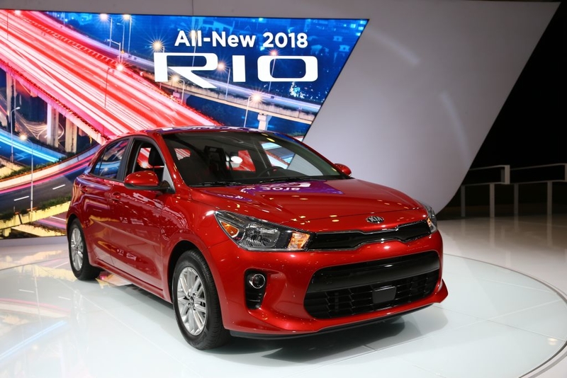 The Kia Rio | Getty Images Photo by Volkan Furuncu/Anadolu Agency