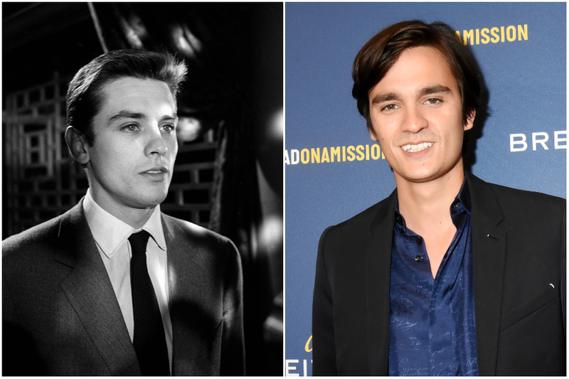 Alain Delon (26) & Alain-Fabien Delon (26) | Getty Images Photo by Dominique Gonot & Foc Kan/WireImage