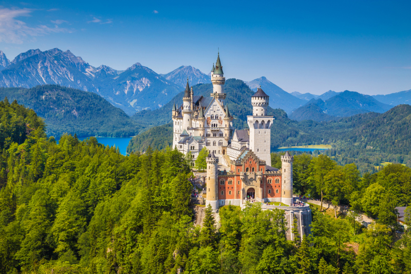 Neuschwanstein Castle – Schwangau, Germany | Getty Images Photo by bluejayphoto