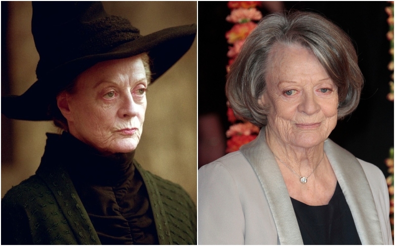 Professor Minerva McGonagall (Maggie Smith) | MovieStillsDB & Alamy Stock Photo