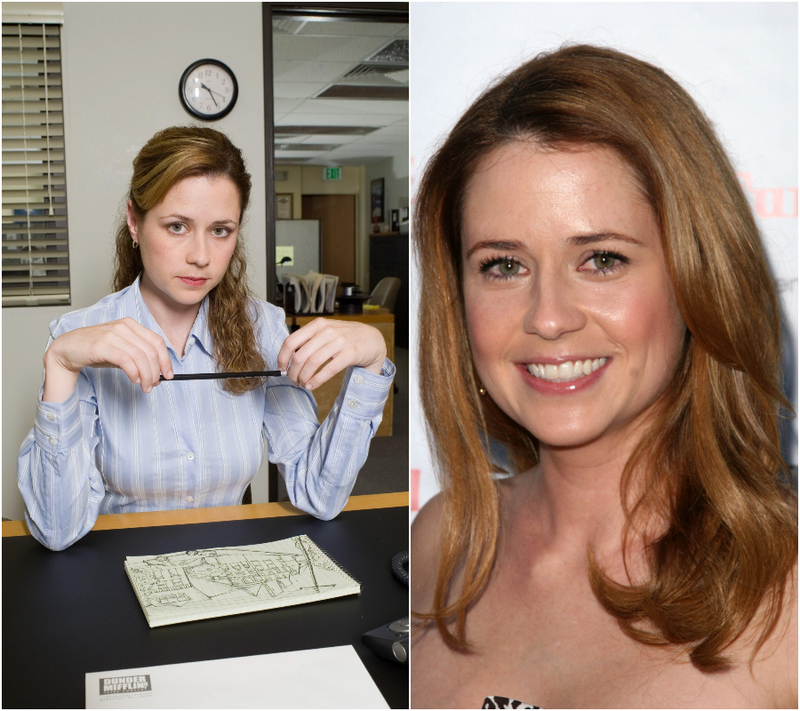 Pam Beesly (Jenna Fischer) | Alamy Stock Photo & Shutterstock