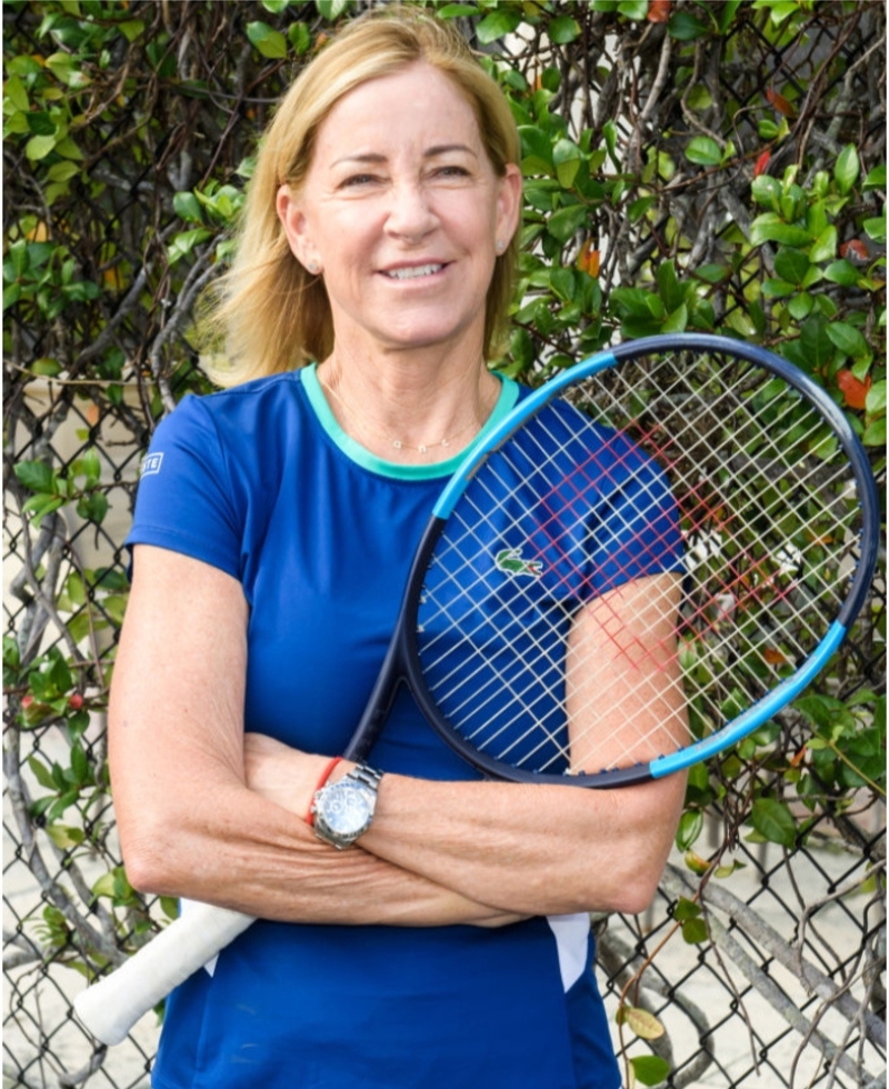 Chris Evert – $16 Million | Getty Images Photo by Jason Koerner