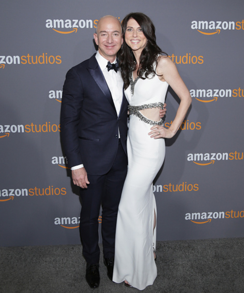 Jeff and MacKenzie Bezos - $140 Billion | Getty Images Photo by Jerritt Clark/FilmMagic