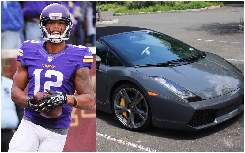 Charles Johnson – Lamborghini Gallardo Spyder, Estimated $209K | Alamy Stock Photo by John Green/Craig Lassig/CSM/Alamy Live News & Joseph M. Arseneau/Shutterstock