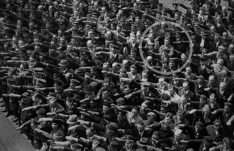 August Landmesser | Alamy Stock Photo by Historic Collection 