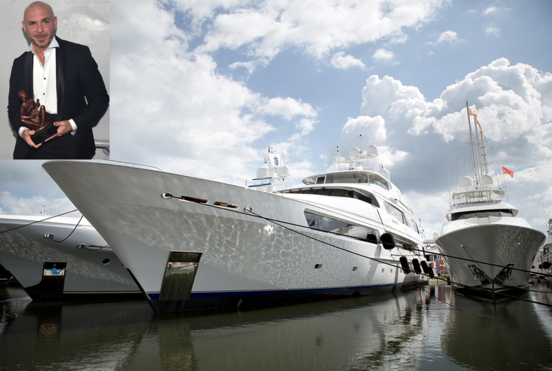 Pitbull's Boat Both Barks and Bites | Alamy Stock Photo by Madeline Gray/The Palm Beach Post/Alamy Live News/ZUMA Press Inc & Getty Images Photo by Manny Hernandez 