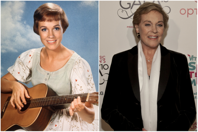 Julie Andrews | Alamy Stock Photo & Shutterstock