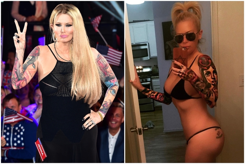 Jenna Jameson - 80 Pounds | Alamy Stock Photo & Instagram/@jennacantlose