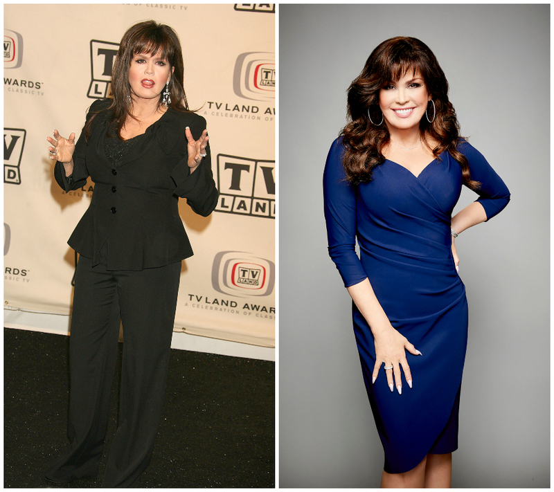 Marie Osmond - 50 Pounds | Getty Images Photo by Jeffrey Mayer/WireImage & Art Streiber/CBS