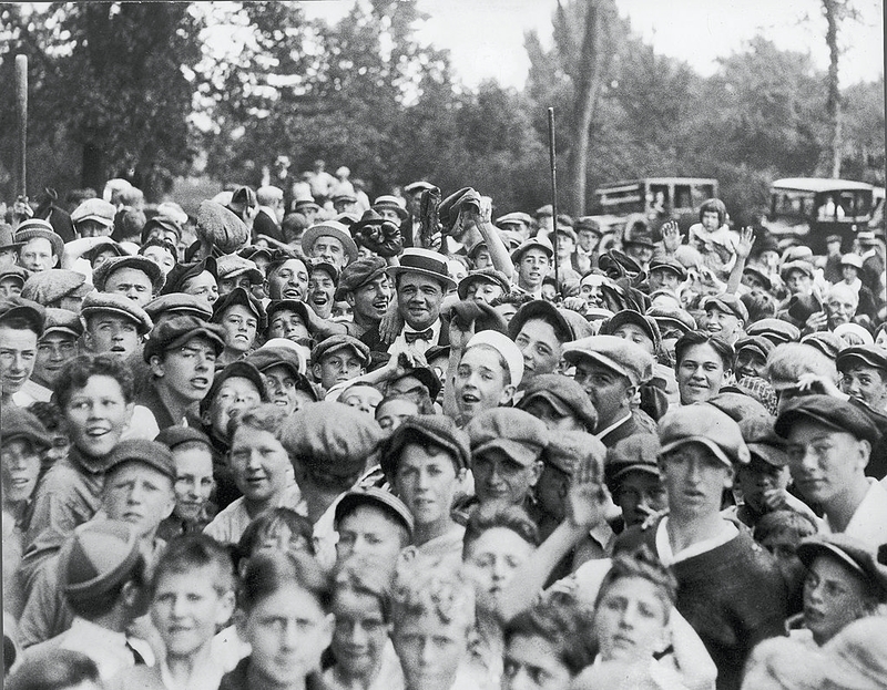 BABE RUTH | Getty Images Photo by Robert Riger