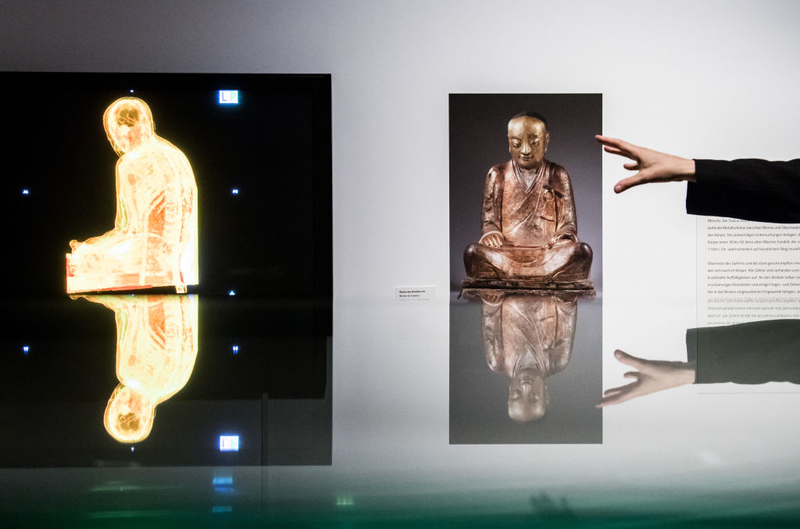 This 1,000-Year-Old Buddha Statue | Getty Images Photo by Bernd Thissen/picture alliance